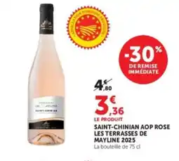 Hyper U Saint-chinian aop rose les terrasses de mayline 2025 offre