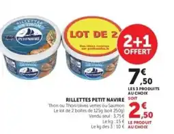 Hyper U PETIT NAVIRE Rillettes offre
