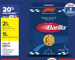 Carrefour BARILLA Pâtes offre