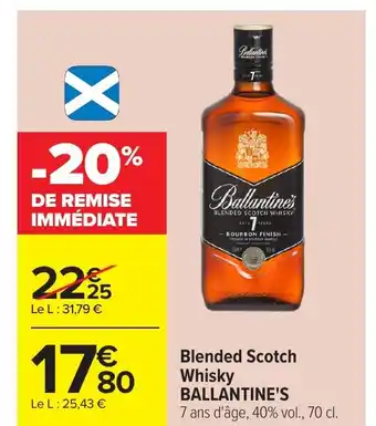 BALLANTINE'S Blended Scotch Whisky