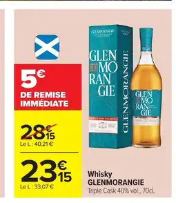 Carrefour GLENMORANGIE Whisky offre
