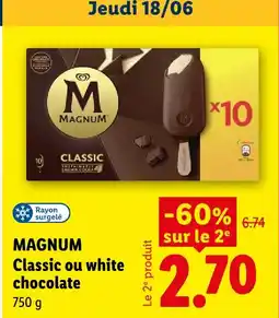 Lidl Magnum classic offre