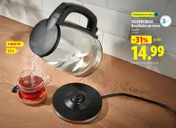 Lidl Silvercrest bouilloire en verre offre