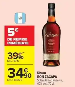 Carrefour Market Rhum offre