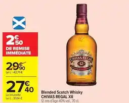 Carrefour Market Chivas - blended scotch whisky regal xl offre
