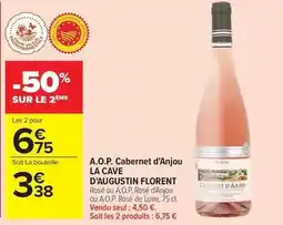 Carrefour Market La cave d'augustin florent - a.o.p. cabernet d'anjou offre
