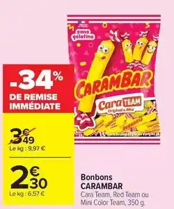 Carrefour Market Carambar - bonbons offre