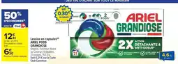 Carrefour Market Ariel - lessive en capsules pros offre