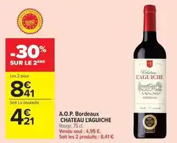 Carrefour Market Château - a.o.p. bordeaux offre