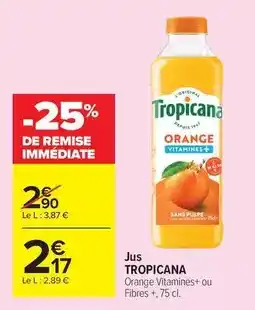 Carrefour Market Tropicana - jus offre