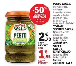 U Express Sacla - pesto offre