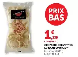 U Express Le cantonnais - chips de crevettes offre