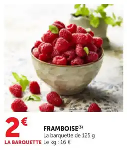 Maximarché Framboise offre