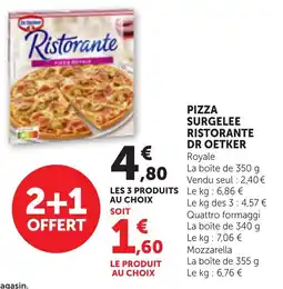 Maximarché Pizza surgelee ristorante dr oetker offre