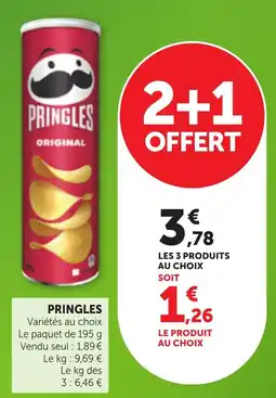 Maximarché Pringles offre