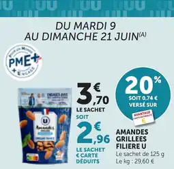 Maximarché Amandes grillees filiere u offre