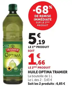 Maximarché Huile optima tramier offre