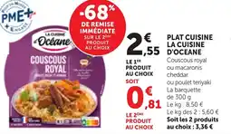 Maximarché Plat cuisine la cuisine d'oceane offre