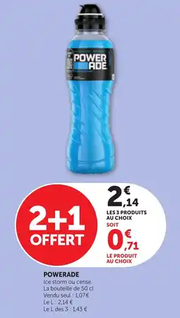 Maximarché Powerade offre