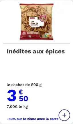 Picard Inédites aux épices offre