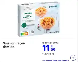 Picard Saumon façon gravlax offre