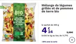 Picard Mélange de légumes grillés et de pommes de terre bio offre