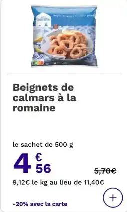 Picard Beignets de calmars à la romaine offre