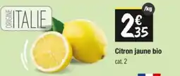 Les Comptoirs de la Bio Citron jaune bio offre