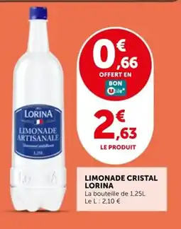 Utile Limonade cristal lorina offre