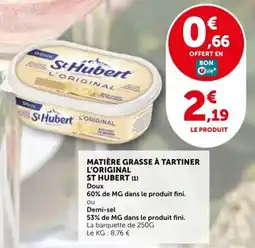 Utile Matière grasse à tartiner l'original st hubert offre