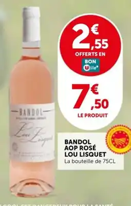 Utile Bandol aop rosé lou lisquet offre