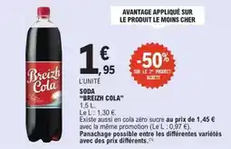 E.Leclerc Soda bezieh cola offre