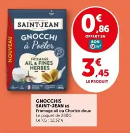 Utile Gnocchis saint-jean offre