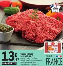 E.Leclerc Express Viande hachée 20% mat. gr. offre