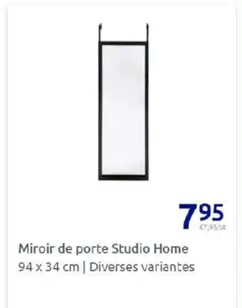 Action Miroir de Porte Studio Home offre