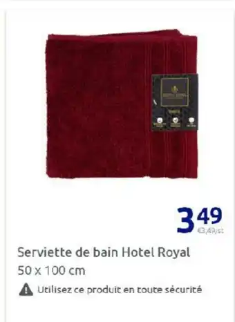Action Serviette de Bain Hotel Royal offre