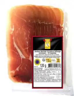 Auchan Del pais jambon de serrano stg offre