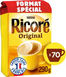 Auchan Nestle café et chicorée recharge l'original ricoré offre