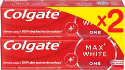 Auchan Colgate dentifrice max white one colgate offre