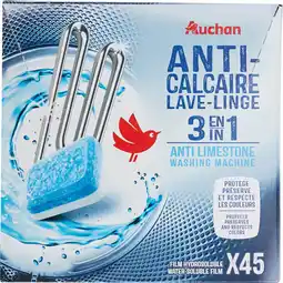 Auchan Auchan pastilles anticalcaire lave linge auchan offre
