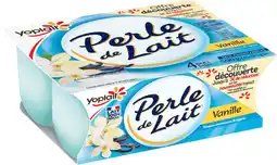 Auchan Yoplait perle de lait vanille offre