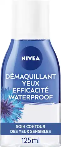 Auchan Nivea démaquillant waterproof au bleuet nivea offre