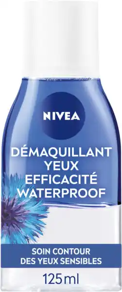 Nivea démaquillant waterproof au bleuet nivea