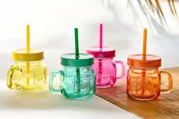 Auchan Actuel la jar 24 cl avec paille actuel offre