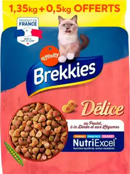 Auchan Brekkies croquettes pour chat brekkies offre