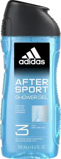 Auchan Adidas gel douche 3en1 homme after sport adidas offre