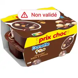Auchan Danone danette pop offre