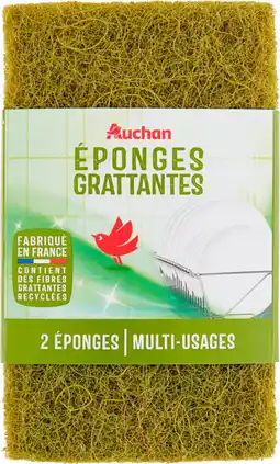 Auchan Auchan éponges grattantes multi-usages auchan offre