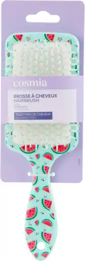 Auchan Cosmia brosse paddle pastèques cosmia offre