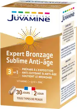 Auchan Juvamine expert bronzage sublime anti-âge juvamine offre